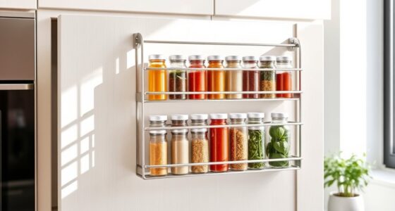 top cabinet spice rack options