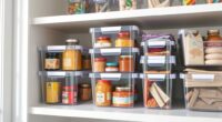 top clear storage bins