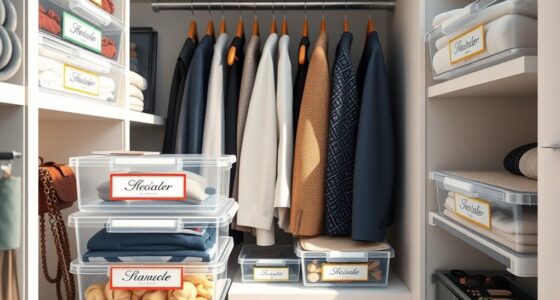 top closet label sets