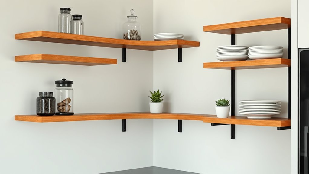 top corner shelves guide