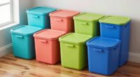 top dorm storage bins