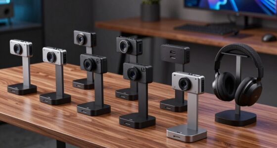 top headset stands with hubs