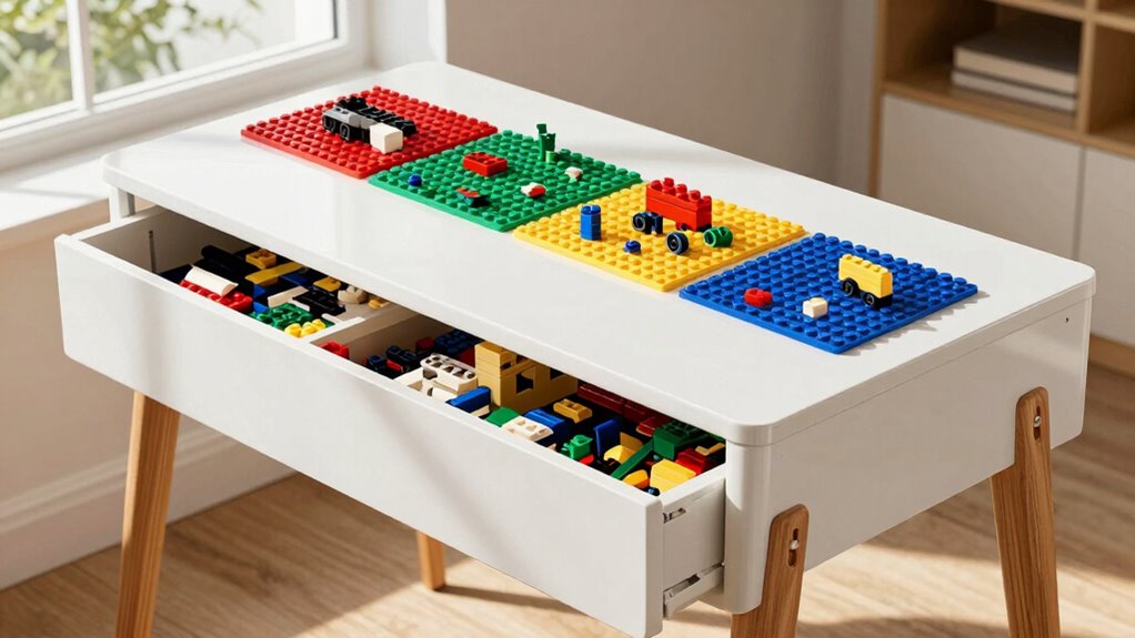 top lego storage tables
