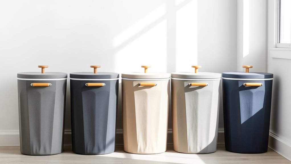 top lidded laundry baskets