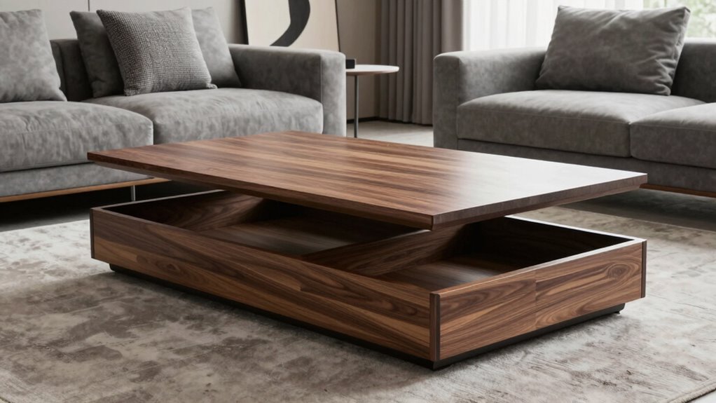 top lift storage coffee tables