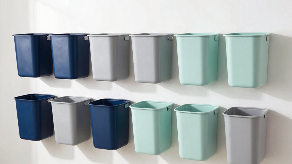 top magnetic laundry bins