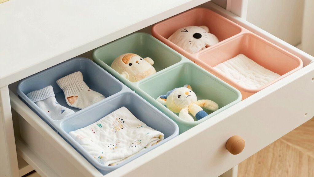 top nursery drawer organization