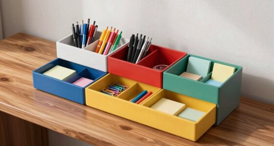 top office drawer organization