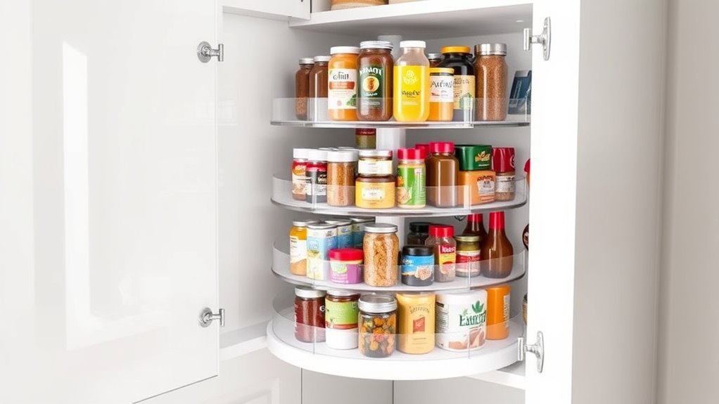 top pantry corner storage solutions