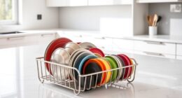top pot lid organizer racks