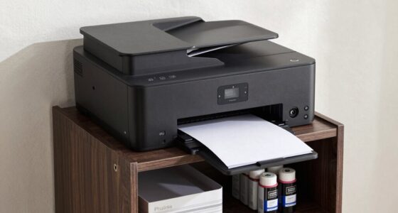 top printer stands with storage