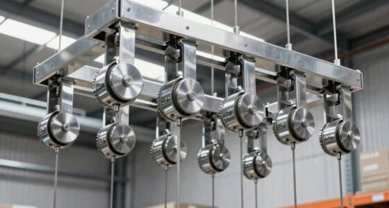 top pulley cargo hoists