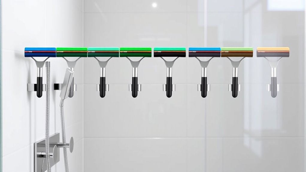 top shower squeegee picks