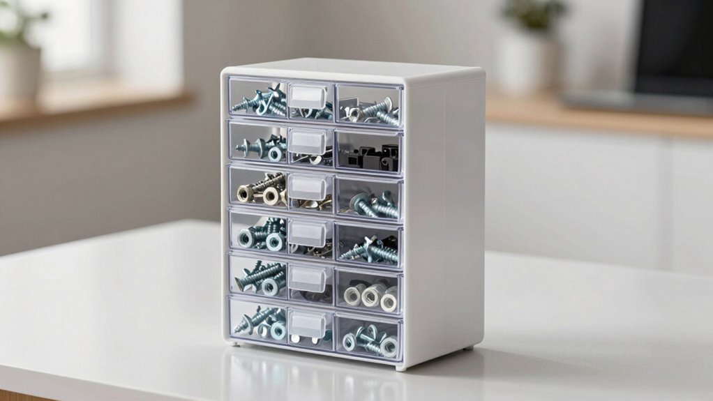 top small parts storage options