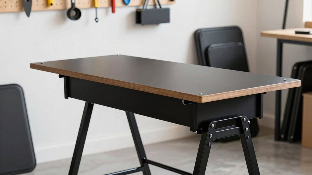 top space saving folding workbenches