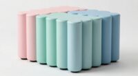 top stackable space saving stools