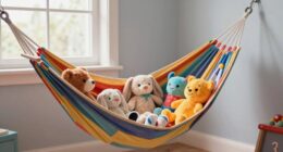 top stuffed animal storage hammocks