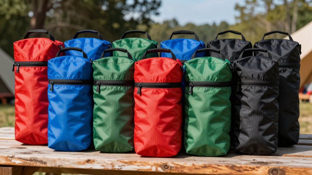 top tent stake storage bags