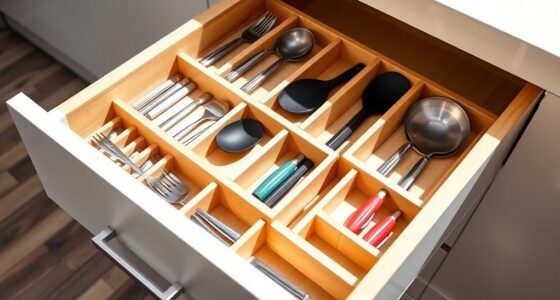 top utensil drawer organizers