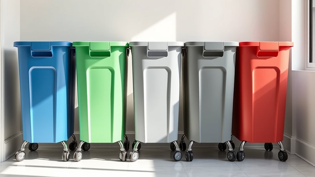 top wheelable laundry organizers