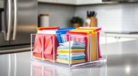 top ziplock bag organizers