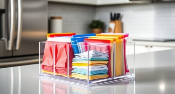 top ziplock bag organizers