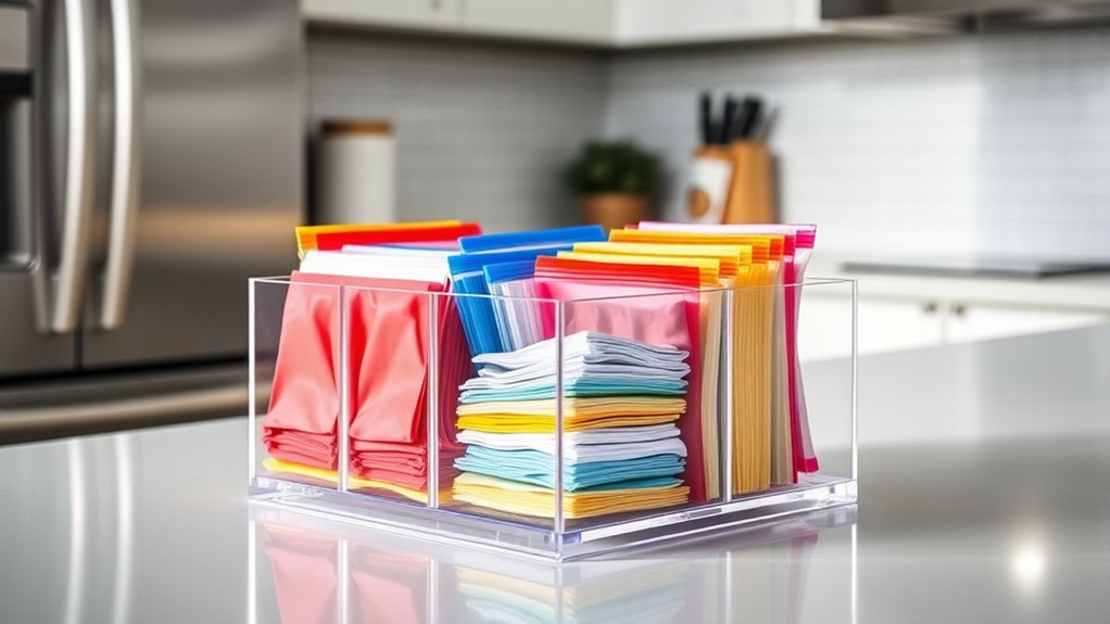 top ziplock bag organizers