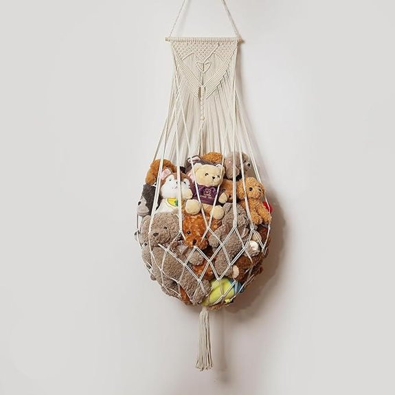 Stuffed Animal Wall Hanging Net Organizer