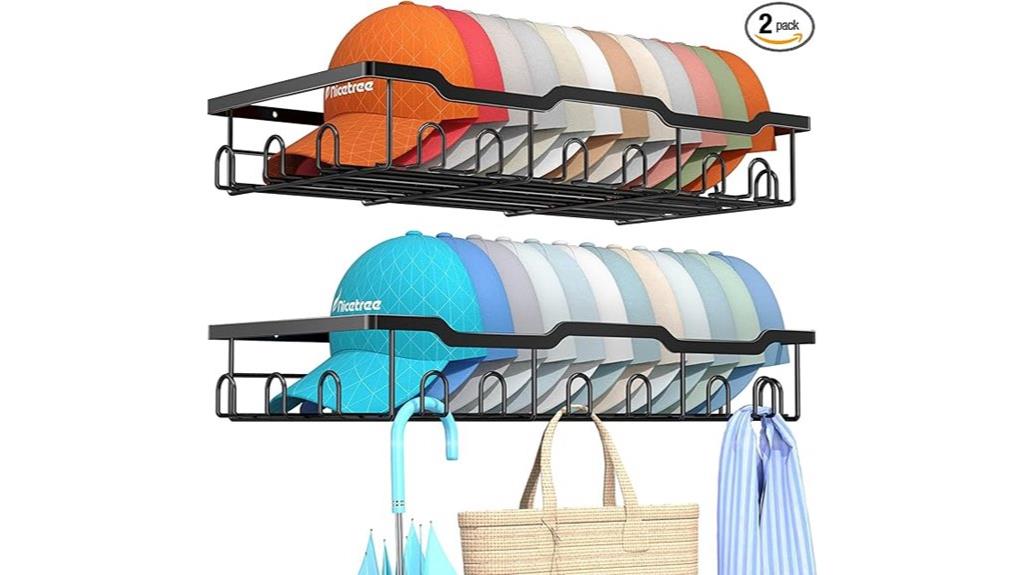 two pack cap hangers