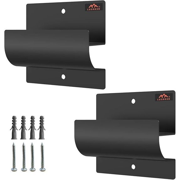 Ladder Wall Hooks (2 Pack) for Garage & Patio