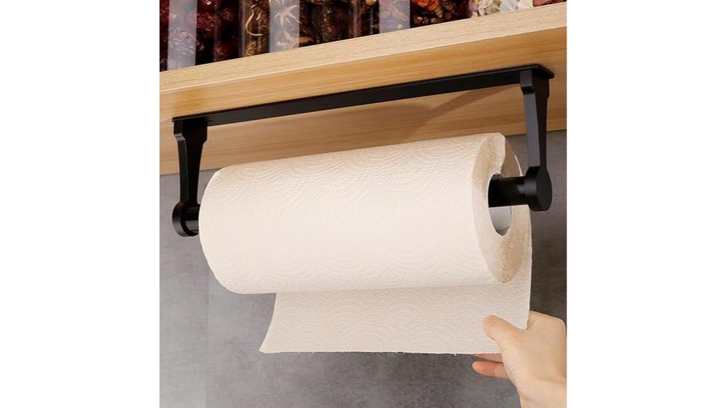 under cabinet paper towel holder