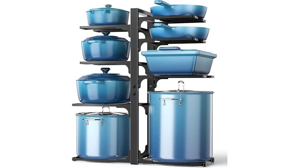 under cabinet pot organizer