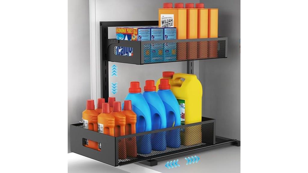 under sink slide out storage