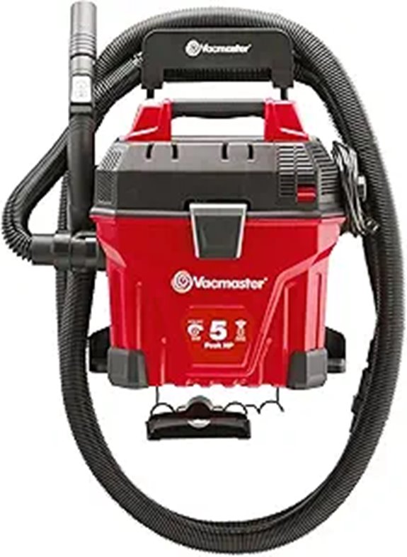 Vacmaster 5-Gallon Wet/Dry Vac with Remote Control