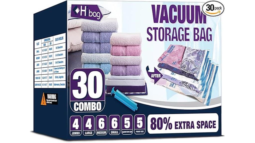 vacuum storage bag set