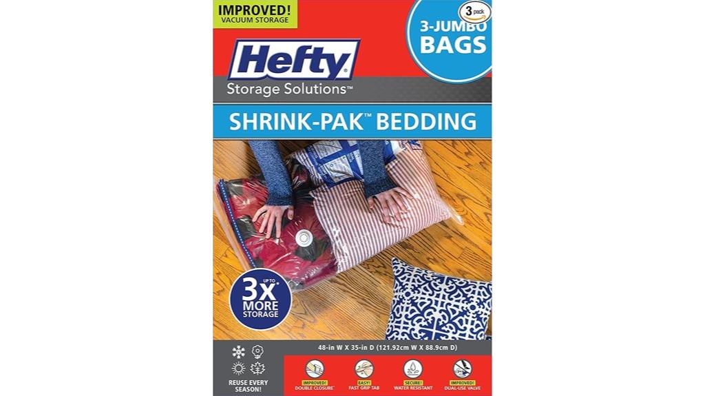 vacuum storage jumbo bags