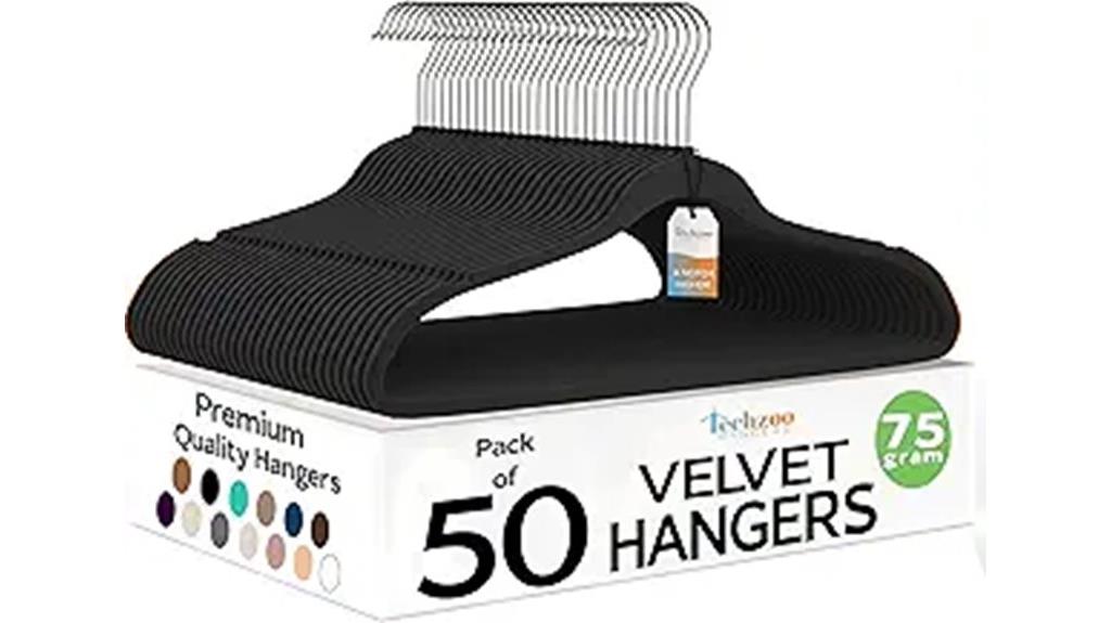 velvet hangers with swivel