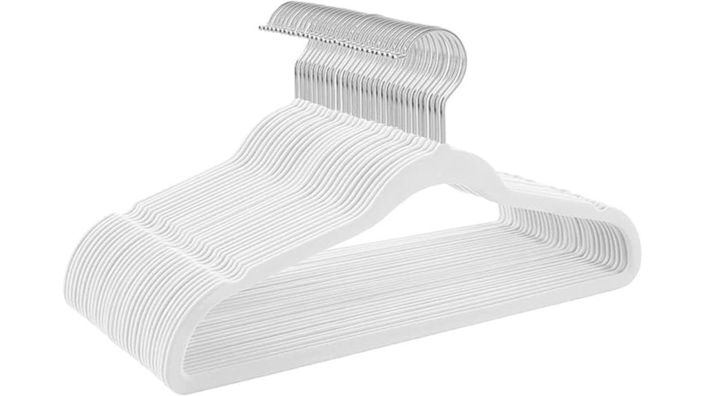 velvet non slip hangers