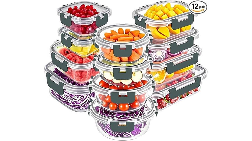 verones 12 pack glass containers