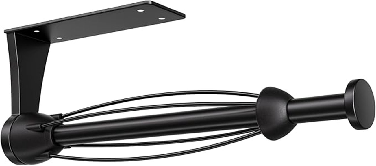 wall mounted damping paper towel holder