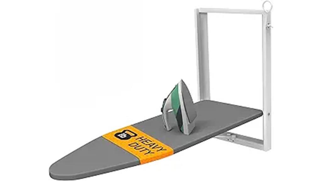 wall mounted foldable ironing board