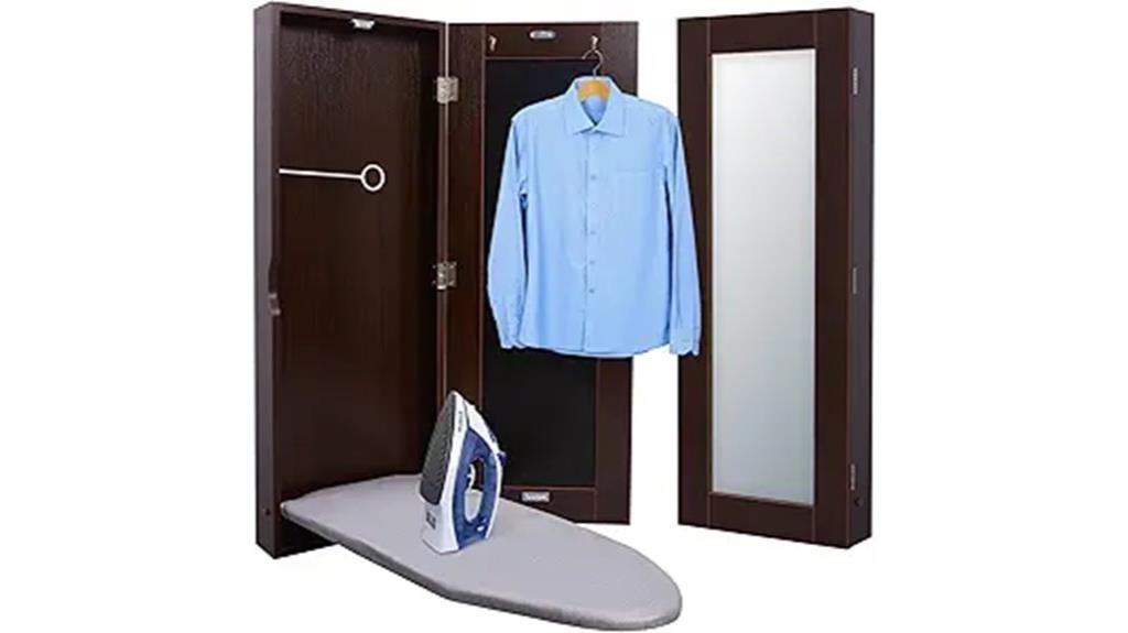 wall mounted ironing cabinet