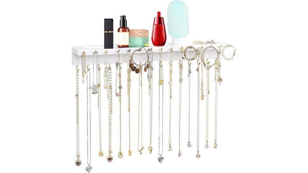 wall mounted jewelry organizer