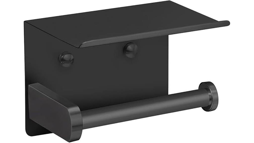 wall mounted toilet paper holder