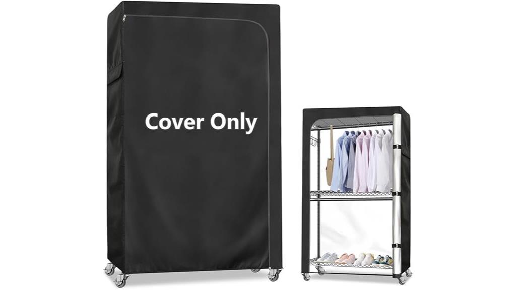 waterproof garment rack cover