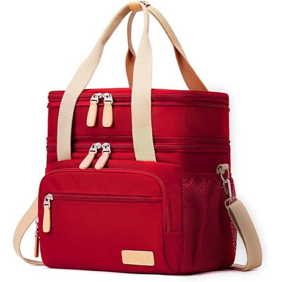 Weitars Women’s Waterproof Large Lunch Bag (15L)