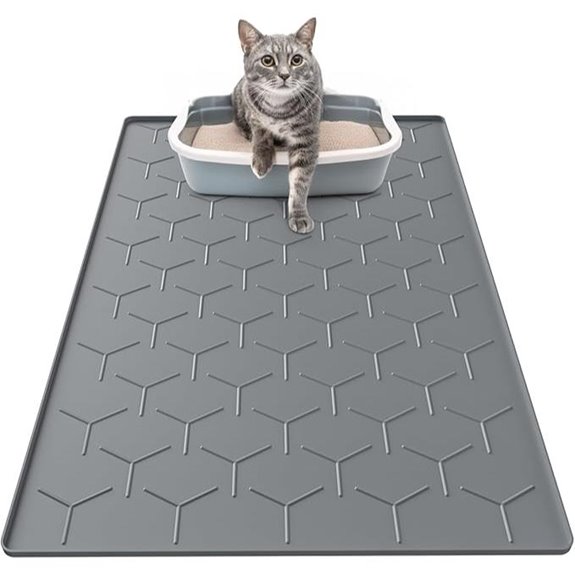 Large Waterproof Silicone Cat Litter Mat