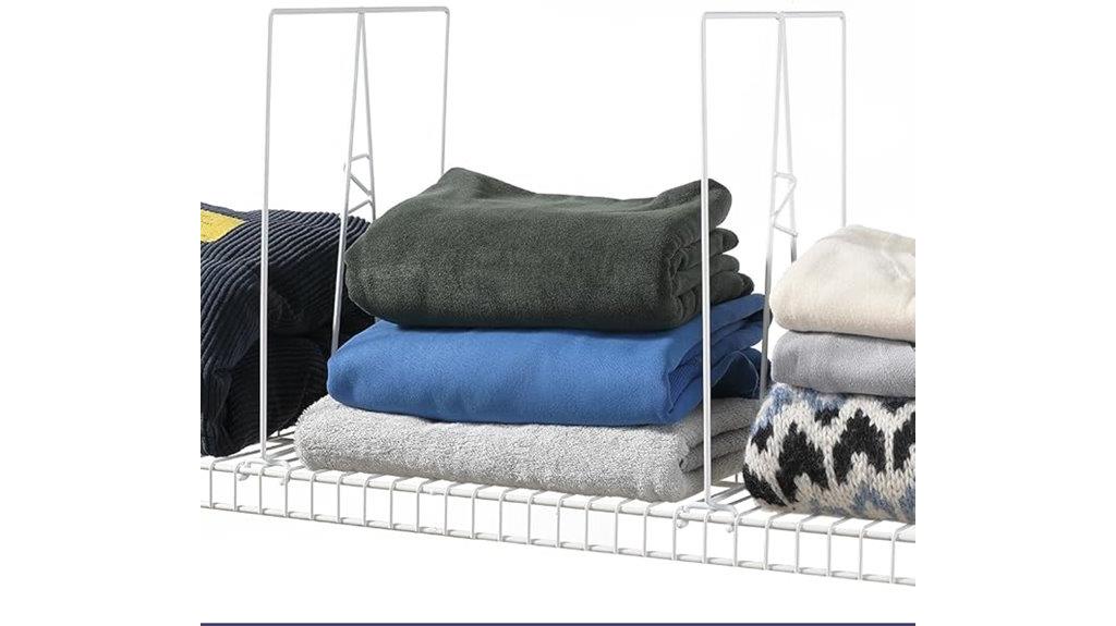 wire shelf divider set