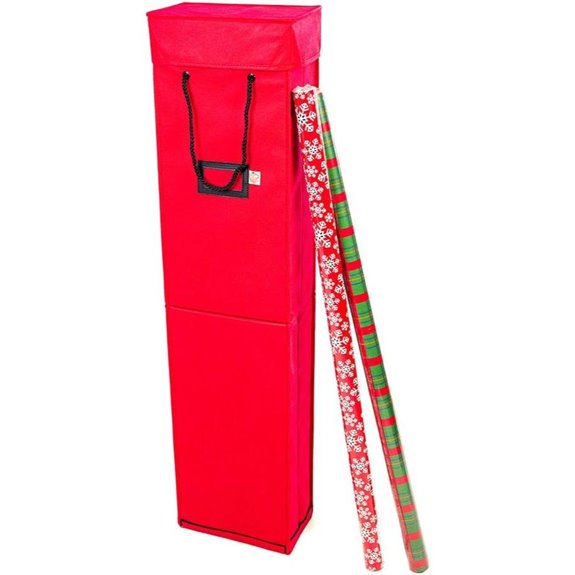 Gift Wrap Storage Container for 12 Rolls