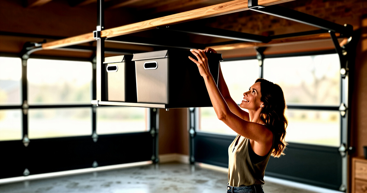 4 Best Overhead Garage Racks for Seasonal Storage in 2026